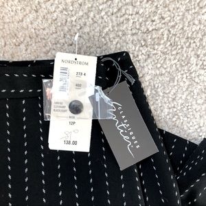 NWT Classiques Entier black and white pants in 12P